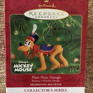 Hallmark Pluto Plays Triangle Ornament